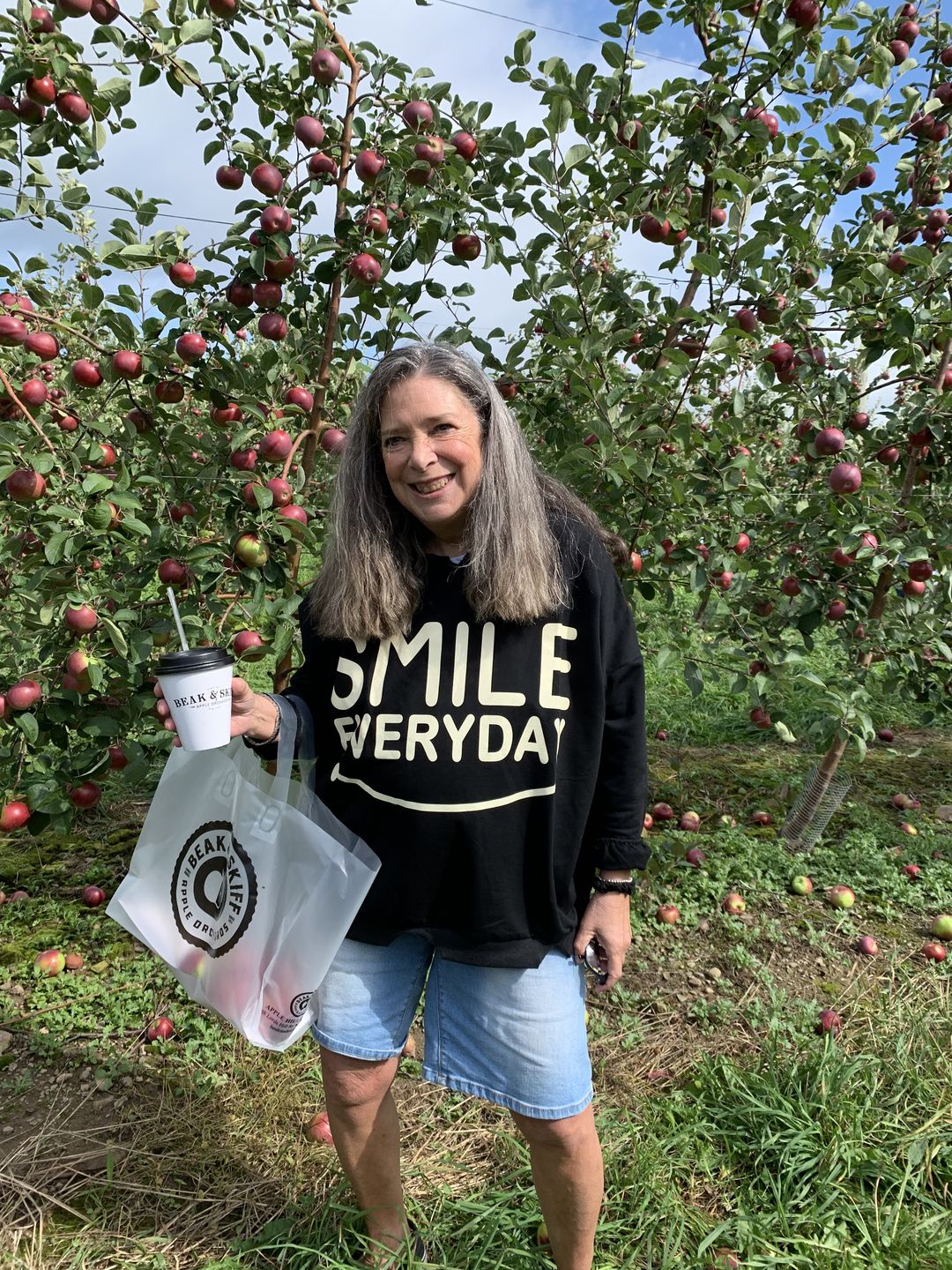 Customer photo review of Plus Size- Handmade Printed 100% Cotton Sweatshirt