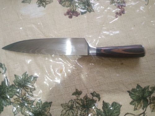 Customer photo review of Japanisches Chef Messer
