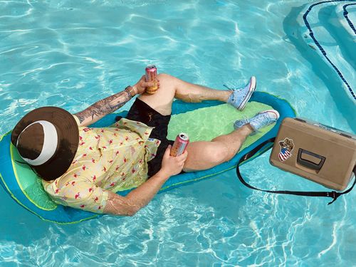 Customer photo review of Naturdays Flamingos – KUNUFLEX Short Sleeve Shirt