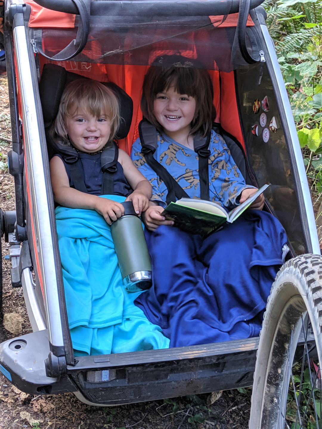 Customer photo review of adventure blanket