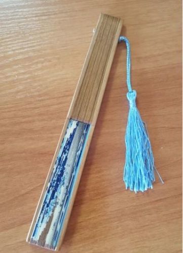 Customer photo review of Éventail Japonais La Grande Vague de Kanagawa