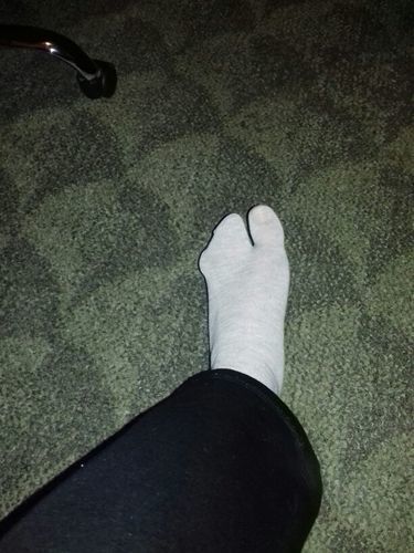 Customer photo review of Lot 3 Paires Chaussettes Japonaises Tabi