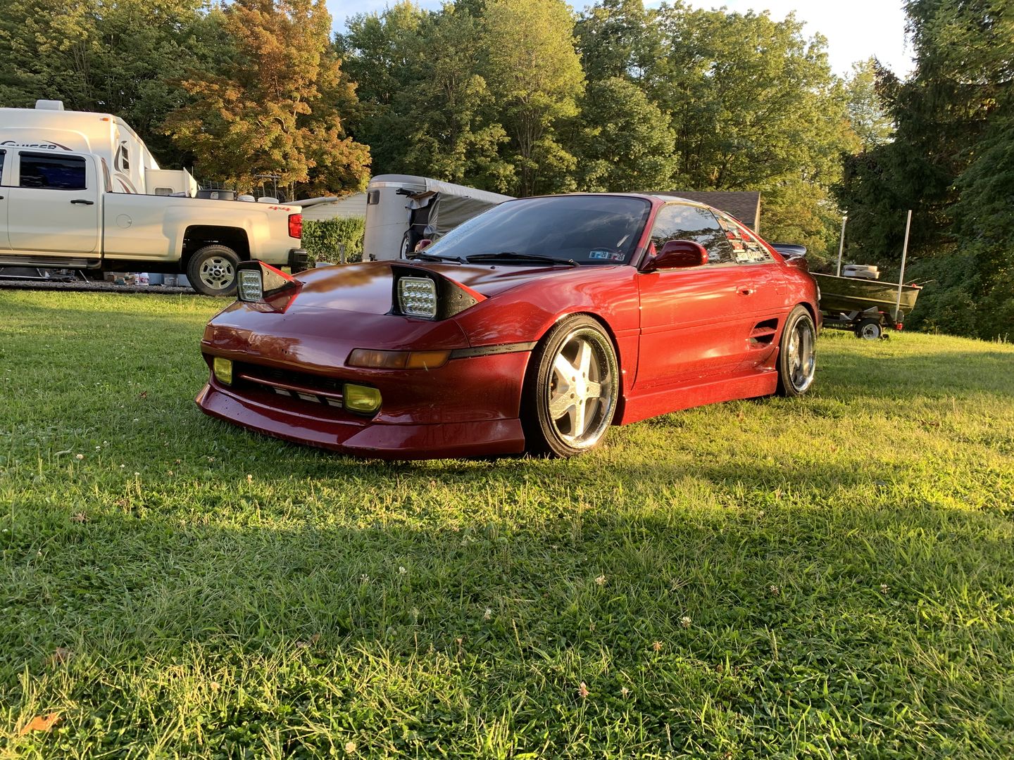 Customer photo review of Reproduction JDM Front Solid Side Moldings (Front Side Marker Deletes)