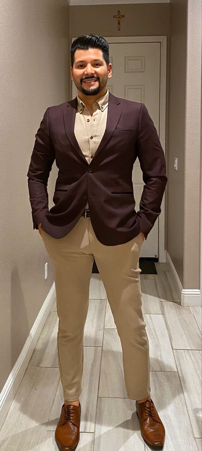 Customer photo review of Navy Chateaux Jumpsuit