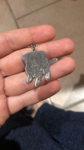 Customer photo review of Silvercut™ Keychain