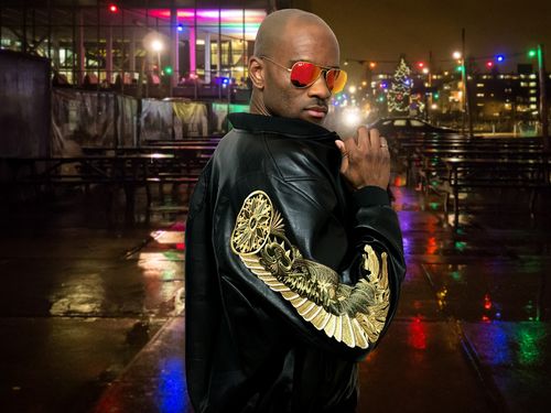 Customer photo review of Golden Angel Wings Bomber Jacket