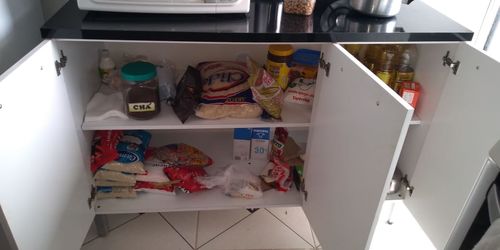 Customer photo review of Cesta Básica Econômica Kit
