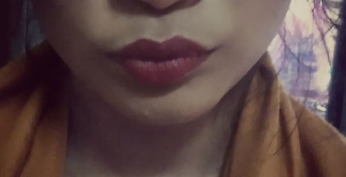 Customer photo review of Beauty People Sheer Color Lipstick