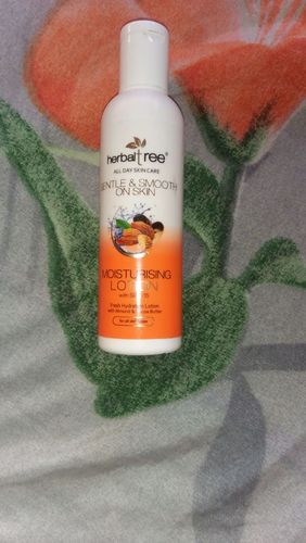 Customer photo review of Herbal Tree Moisturising Lotion with Almond & Cocoa Butter - SPF-15