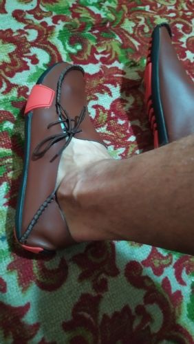 Customer photo review of Handmade Soft Leather Loafers