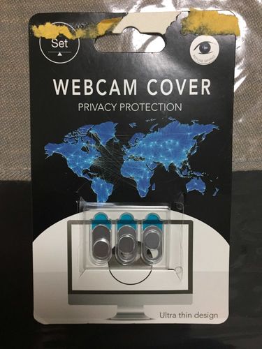 Customer photo review of Anti-Spy Webcam Cover for Notebooks, Laptops, Smartphones Camera Cover Metal Sticker