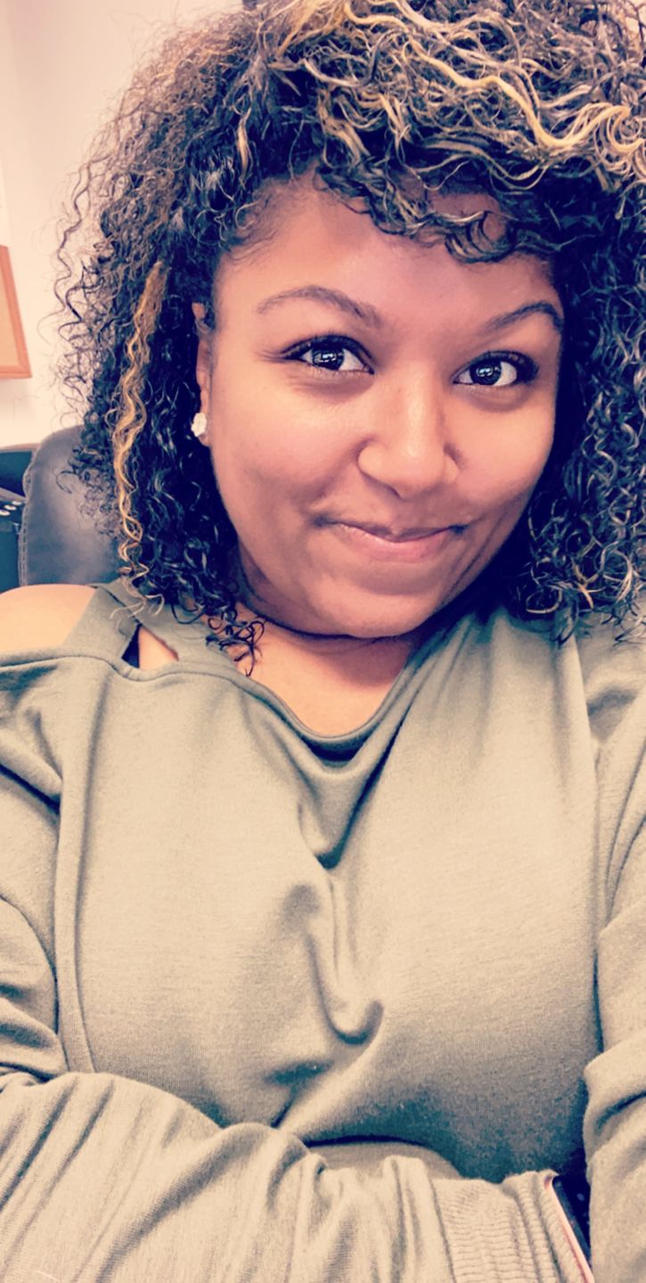 Customer photo review of Curly Hair Moisturizer with Organic Avocado Oil and Organic Jojoba Oil with Lavender Fragrance
