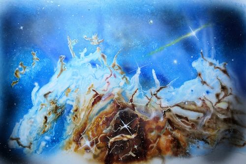 Customer photo review of Classroom in a Box: Celestial Wolf kit