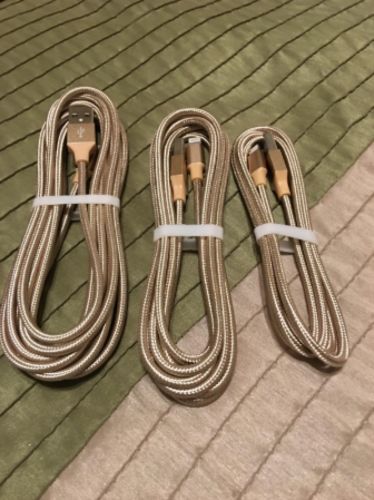 Customer photo review of NEU 2020 Nylon-Schnellladekabel mit automatischer Abschaltung