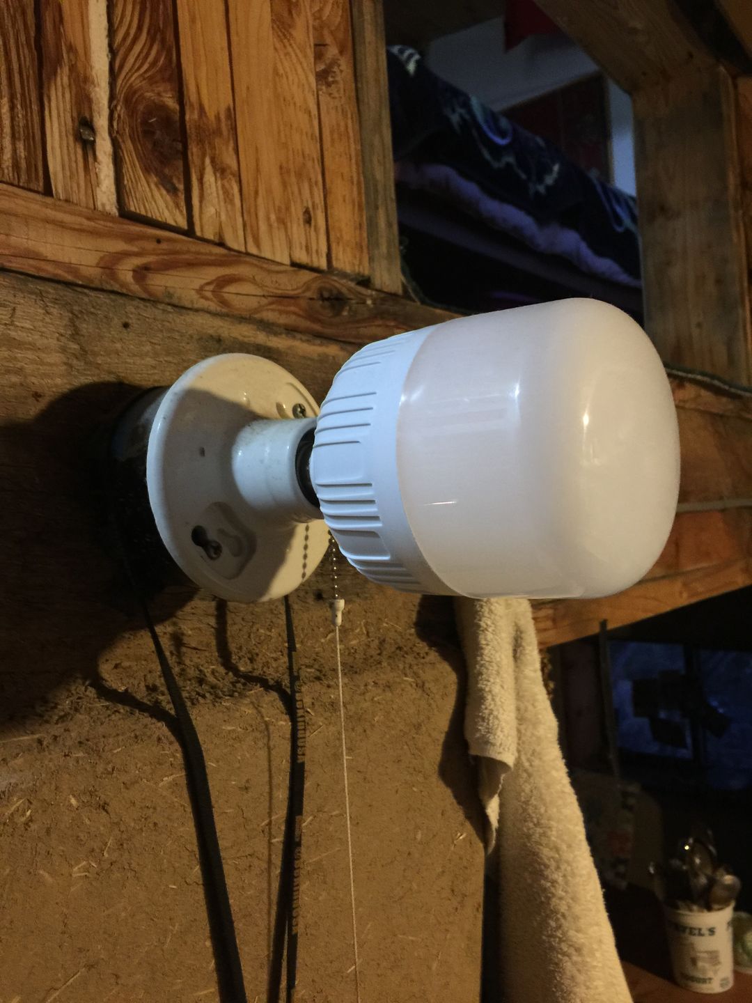 Customer photo review of DC 12V To 85V 30 Watt Super Wide Voltage LED Light Bulb - E27 Medium Base Lamp