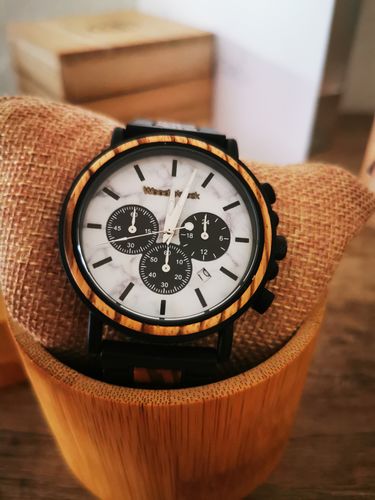 Customer photo review of Wood o'clock - Marmor
