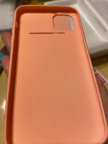 Customer photo review of Camera Protection Shockproof Phone Case For iPhone 11 Pro X XR XS Max 7 8 Plus Solid Color Soft TPU Silicone Back Cover