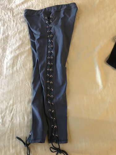 Customer photo review of CHECKING ME OUT TIGHTS