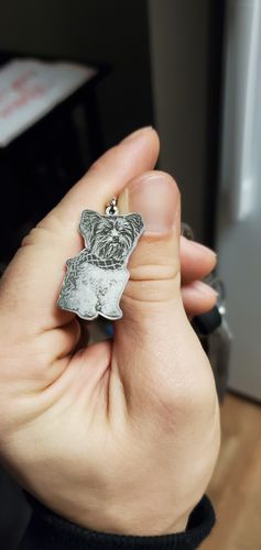 Customer photo review of Silvercut™ Keychain