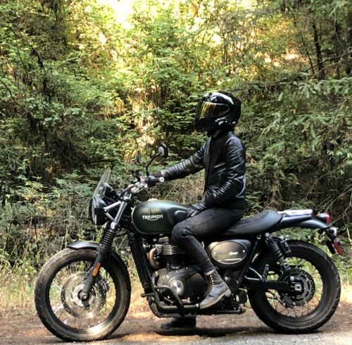 Customer photo review of Voyager Moto Jeans