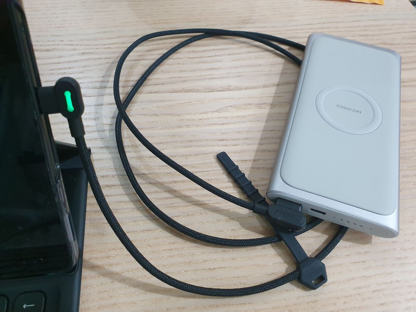 Customer photo review of Titan Smart Cable™ (3-Pack)+2 FREE - SALE