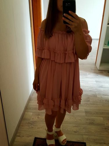 Customer photo review of Elegantes Hängerchen Kleid