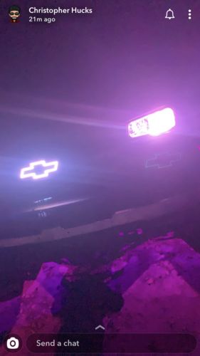 Customer photo review of Chevy bowtie emblem rgb chasing flow halo with bluetooth controller