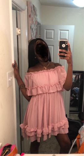 Customer photo review of Elegantes Hängerchen Kleid