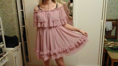 Customer photo review of Elegantes Hängerchen Kleid