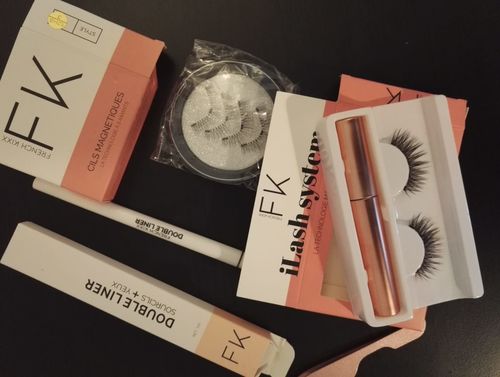 Customer photo review of CILS MAGNÉTIQUES EYELINER FK: LE KIT ESSENTIEL