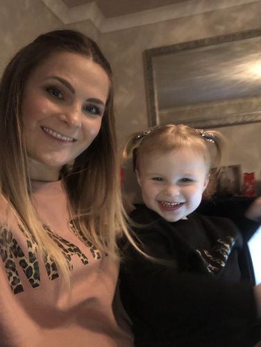 Customer photo review of Mama & Mini Mum & Kid Matching Sweatshirts (MRK X)