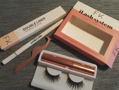 Customer photo review of CILS MAGNÉTIQUES EYELINER FK: LE KIT ESSENTIEL