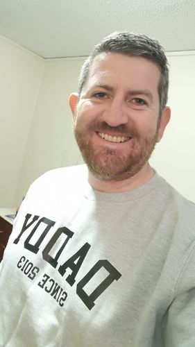 Customer photo review of Personalised Daddy Since Sweatshirt (MRK X)