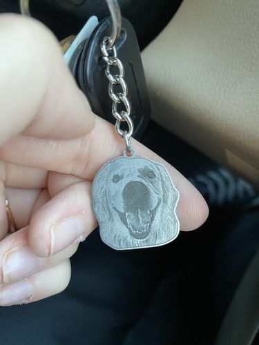 Customer photo review of Silvercut™ Keychain