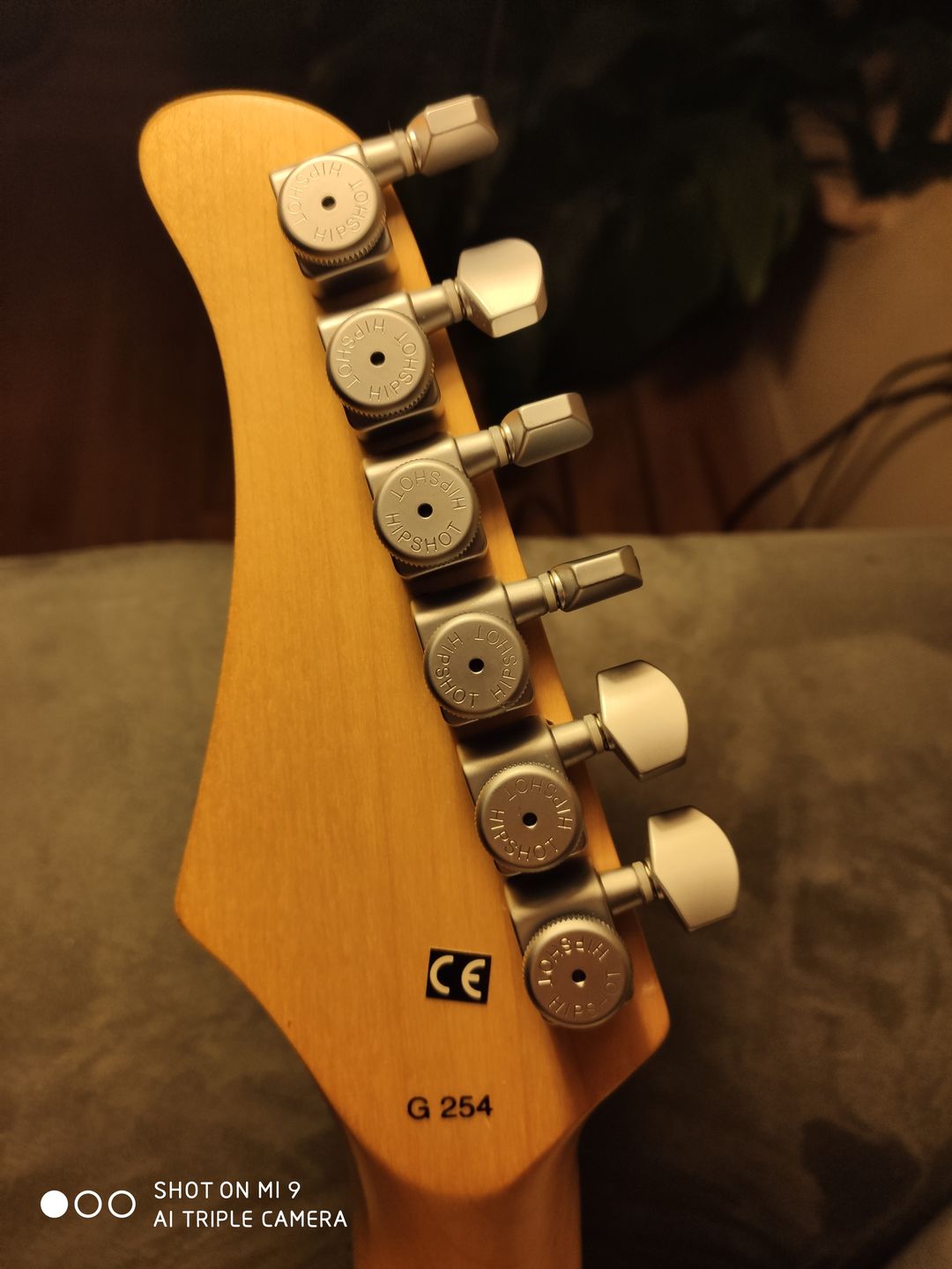 Customer photo review of Guitar Tuner Upgrade Kit Fender® Directrofit™