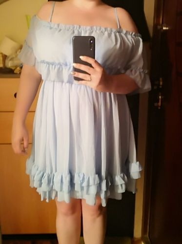 Customer photo review of Elegantes Hängerchen Kleid