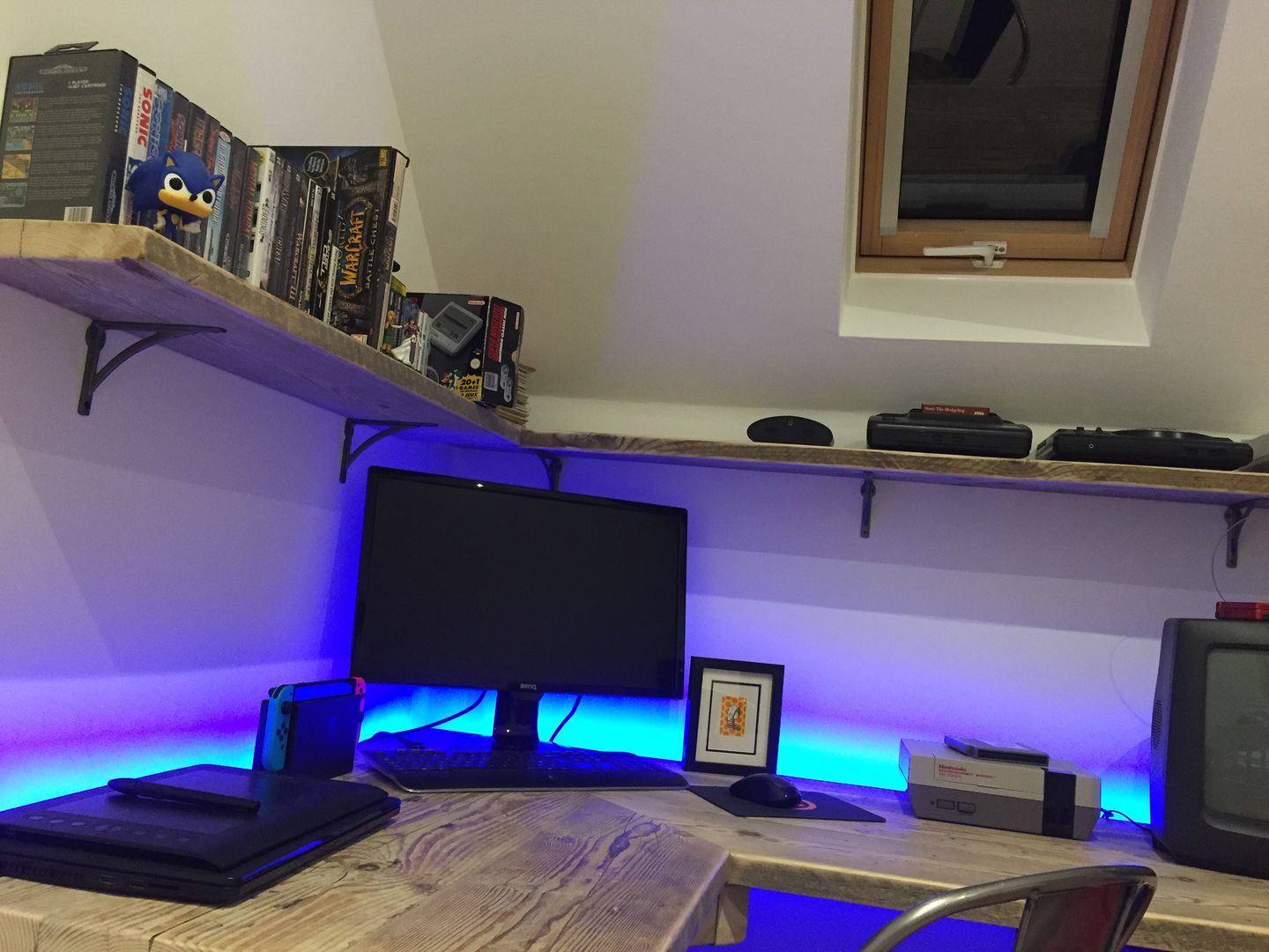 Customer photo review of 6 Inch Ironbridge Cast Iron Shelf Bracket