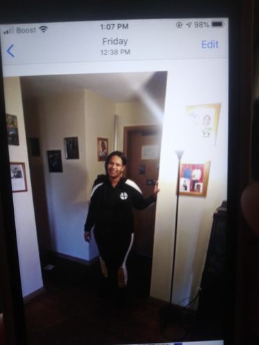 Customer photo review of Casual Patchwork Hoodie Two Pieces