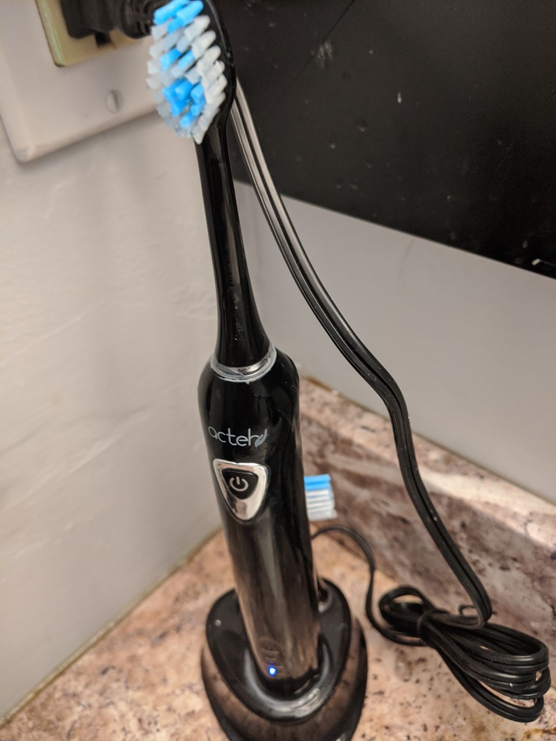 Customer photo review of Sonic Edge Electric Toothbrush