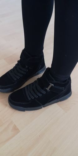 Customer photo review of Winter Plus Velvet Warm Men Sneakers