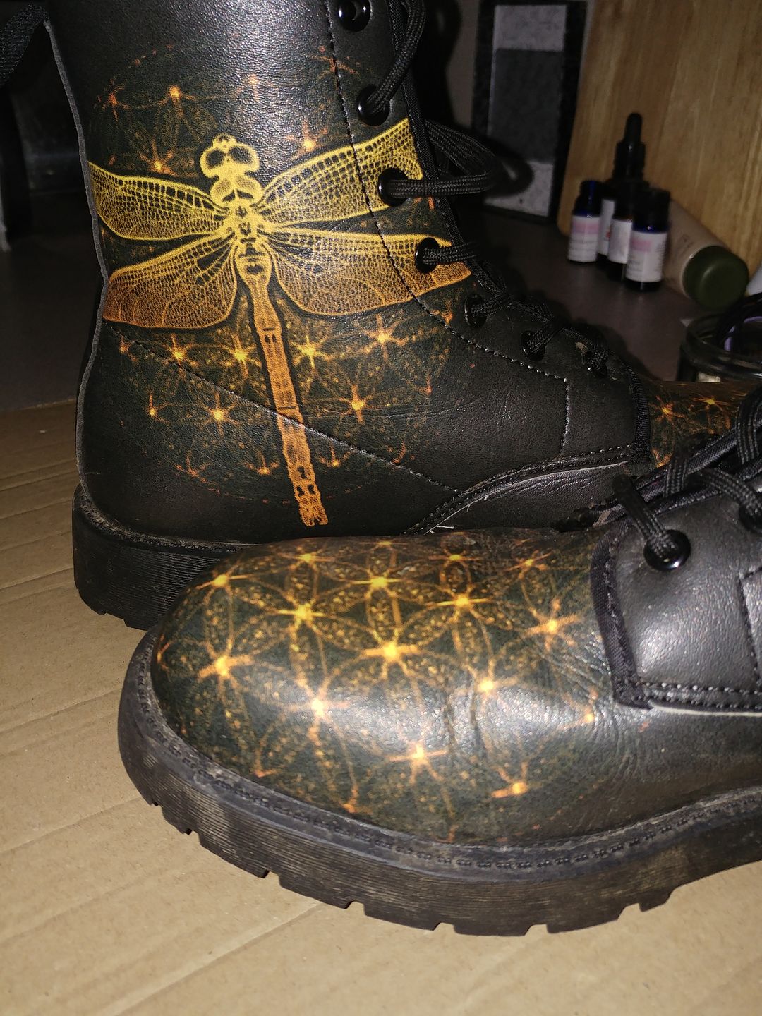 Customer photo review of Mythical Dragon Boots