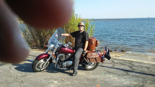 Customer photo review of vintage style Mayan German motorcycle Half helmet design
