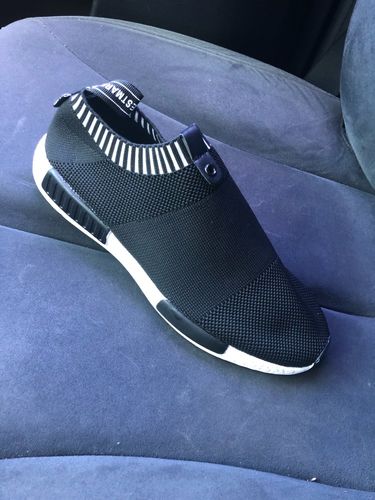 Customer photo review of Casual Lightweight Breathable Air Mesh Sock Shoes