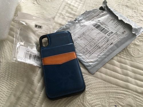 Customer photo review of Vertical flip card holder holster