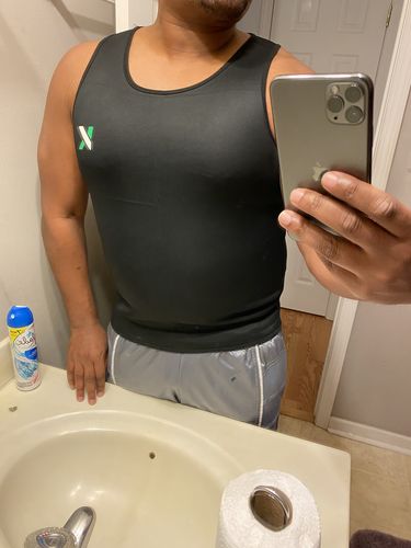 Customer photo review of The Kewlioo Sauna Vest
