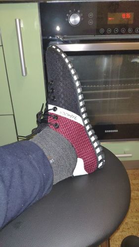 Customer photo review of Men Air Mesh Cloth Patchwork Loafers Canvas Shoe