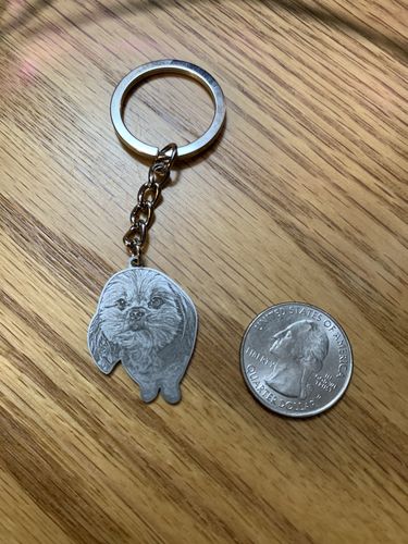 Customer photo review of Silvercut™ Keychain