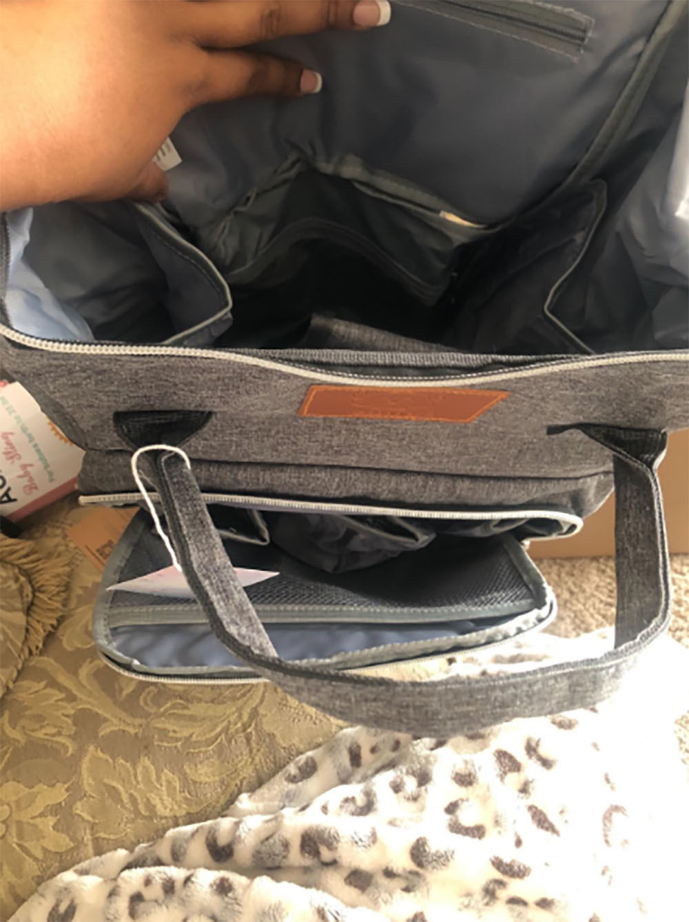 Customer photo review of Original Diaper Backpack
