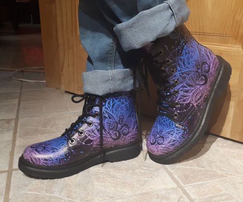 Customer photo review of Purple Elegant Tree Of Life