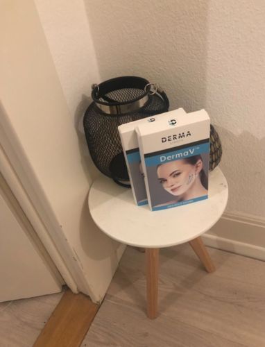 Customer photo review of DermaV™  | Masque amincissant pour ovale du visage (CLEMENCE)